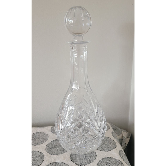 None Other - Crystal Decanter with Stopper